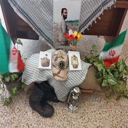 فضاسازی کتابخانه به مناسبت هفته دفاع مقدس