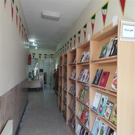 بخش نشریات و ورودی کتابخانه